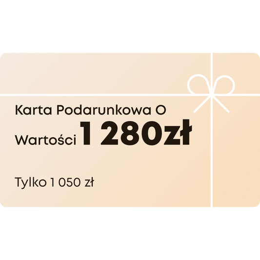 Giftcard (1280PLN)