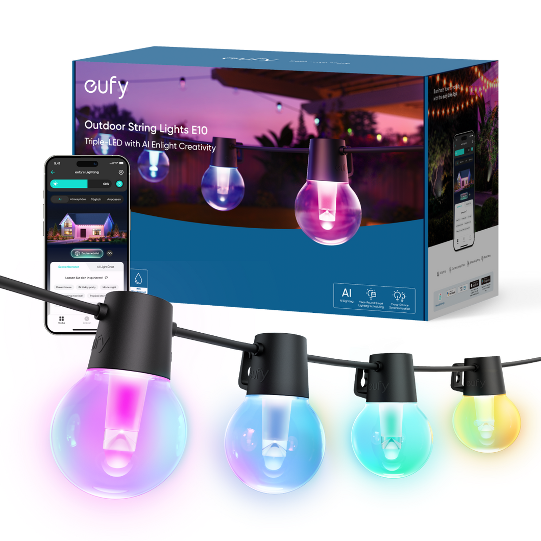 eufy Outdoor String Lights E10